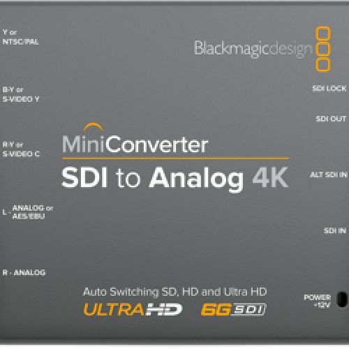 Blackmagic Mini Converter SDI to Analog 4K