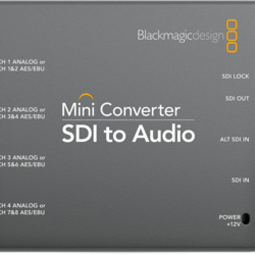 Blackmagic Mini Converter SDI to Audio